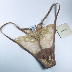 LA PERLA Lace G-String Panties